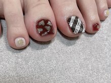 ネイルフロンティア 吉祥寺(NAIL FRONTIER)/E紗々バレンタインフット11980円