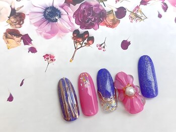 ネイルサロン&スクール ジーナ(GINA)/ぷっくりフラワー