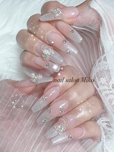 ミコ(Miko)/チップ長さだし　チークネイル