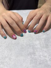 コウメ(KOUME)/夏カラーネイル