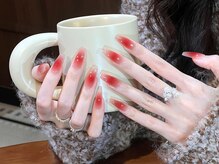 ナユキネイル 新宿店(NA.YUKI Nail)/大人可愛いクリスマスネイル