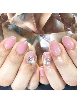 ミュウ ネイル(Myu nail)/シンプルモテ可愛ネイル