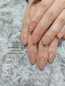 プライベート ネイルサロン マーマ(murmur)/ちゅるんワンカラー