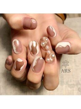 アルス(ARS)/ピンクゴールドミラー9900