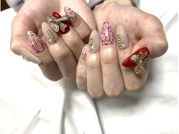 ケーエヌ(KN)/ツイードネイル別途パーツお任せ