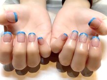 ネオリーブドレスネイルアンドアイラッシュ(Neolive dress nail&eyelash)/＊フレンチネイル¥7000＊