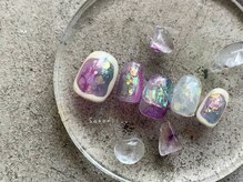 サトリネイルルーム 西宮北口(satori nail room)/ステンドグラス#