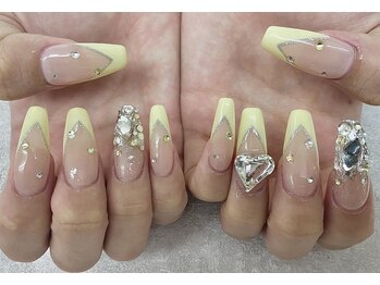 バニラ アイ アンド ネイル(vanilla eye&nail)/チップ長さ出しアートコース