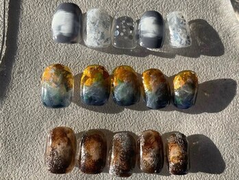 ウル(ulu)の写真/【定額デザイン¥6500/¥7500/¥8500】ご予算とお好みのデザインに合わせてネイルを楽しめる!