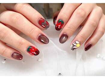 ジョアネイル(JOA Nail)/バレンタイン*いちご*ハート