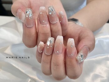 マリーネイルズ 大阪梅田店(MARIE NAILS)/新規様8800円　0220d　透明感