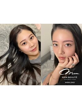 ネイル・アイメニューの同時施術が可能