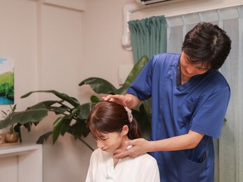 ターコイズ(Turquoise)/首の固さと肩のこわばり確認♪