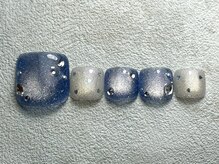 レイネイル 岐阜茜部店(RAY NAIL)/キラキラフットネイル