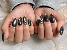 ネイル ミュー(nail myuu)/マグネット×ビジュー