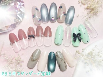 ネイルサロン キュラソー(Curacao)の写真/オフずっと無料★10番出口徒歩1分★【シンプル定額¥6800～/フリーARTシンプル¥8800】甘可愛いワンホンも◎