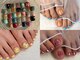 ネイル ウサミミ(Nail UsaMimi)の写真/【足元から主役級に華やか演出♪】デザインは、お任せ/持ち込みどちらも可♪丁寧なケア&施術でモチも◎