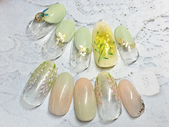 ネイルサロン キャンディネイル(Candy Nail)/春ネイル by星
