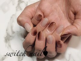 人気ニュアンスネイル