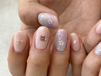 リリ(Rili)/【Iwasawa】桜ネイル