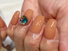 ネイルサロン イントゥ(into_)/ワンカラー　ビジュー