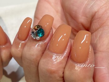 ネイルサロン イントゥ(into_)/ワンカラー ビジュー