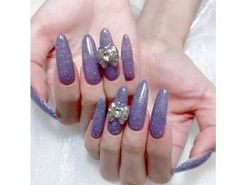 木にいる 錦糸町/長さだしワンカラ+2個パーツ