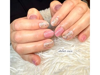 アトリエ クク(atelier cucu)/ローズネイル