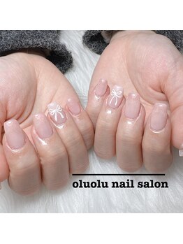 オルオル(OluOlu)/スカルプ10本リボンネイル