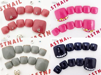 ファストネイル 町田店(FAST NAIL)/フット定額 ¥7580 ◆ シンプル