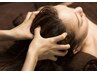 スッキリしない脳疲労に★【脳から癒すヘッド＋首肩デコルテ】着替なし　60分