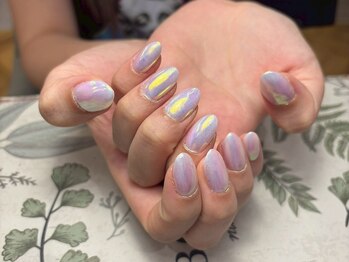 オーロラネイル/ワンカラー