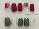 マリーネイルズ ららぽーと磐田店(MARIE NAILS)の写真/★初回オフ無料¥8800！オリジナルアートの種類豊富♪アフターケアも◎！1週間保証付き♪手足同時施術OK
