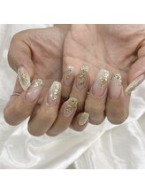 ジェイエヌ バイ ネオリーブ(J/N by neolive)/ミラーアートネイル　￥8800