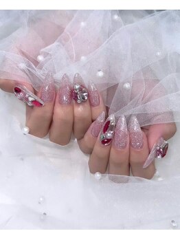 リナネイルサロン 池袋(Lina nail salon)/バレンタインネイル