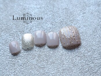 ルミナスネイル(Luminous Nail)/シンプルFOOT*新6300円/再6800円