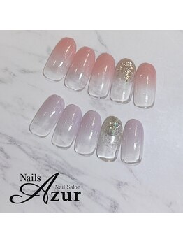 ネイルズアジュール イオン上越店(NailsAzur)/定額デザインAコース