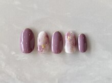 エムスラッシュ 横浜元町店(M.SLASH)/シェラック　ニュアンスネイル