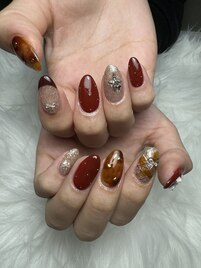 大人冬ネイル