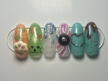 ジョアネイル(JOA Nail)/マグ猫/ミント/チョコ