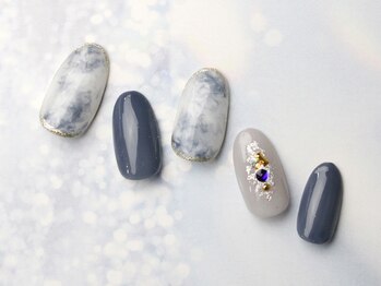 キャンアイドレッシー ヨコハマ元町店(Can I Dressy)/モヤモヤネイル/タイダイネイル