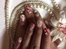 リングアリング(Ring a Ring)/クリスマスネイル