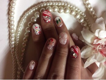 リングアリング(Ring a Ring)/クリスマスネイル