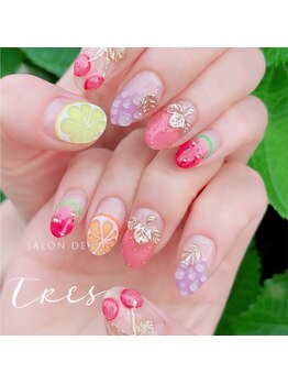 サロン ド トレス(SALON DE TRES)/フルーツネイル