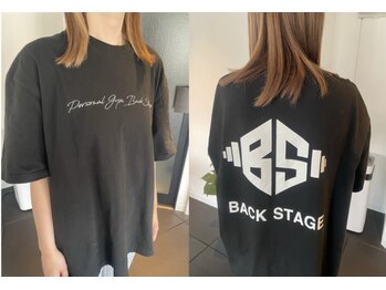 バックステージ(BACK STAGE)/オリジナルTシャツ黒