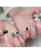 ミューフ(Miuf)/モノトーンドットスカルプ