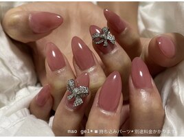 韓国パーツ* りぼんネイル*