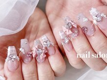 エピラ(epila)/ハートくりぬきネイル