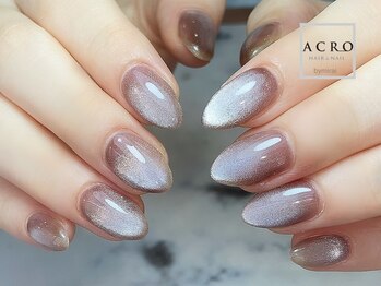 アクロネイル アンド アイ(ACRO NAIL&EYE)/小豆マグネットカラー