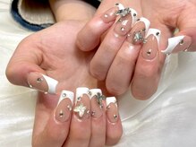 ロングネイルズ エマ(LongNails-Emma)/白フレンチ